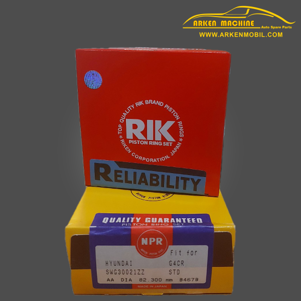 رینگ موتور RIK و NPR سایز استاندارد | سوناتا 1992 تا 1997 | النترا 1992 تا 1997